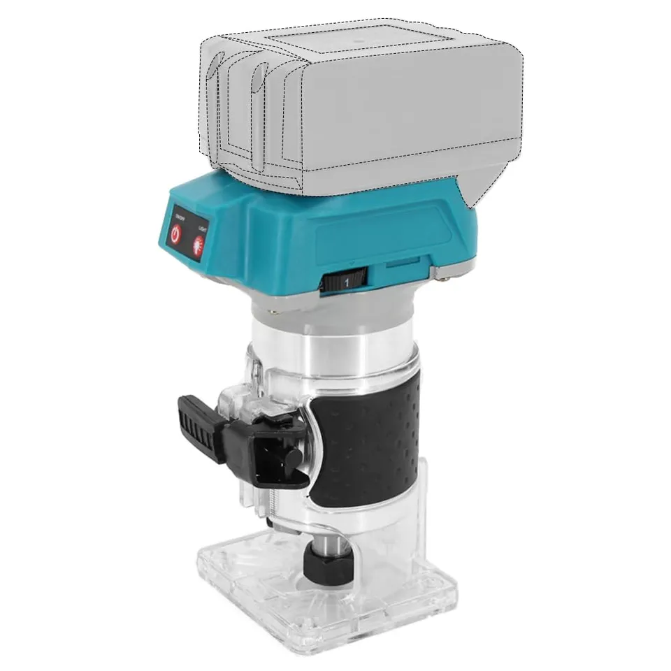 Weytoll Fresa Superiore a Una Mano Rifilatrice 6,35 mm 21V