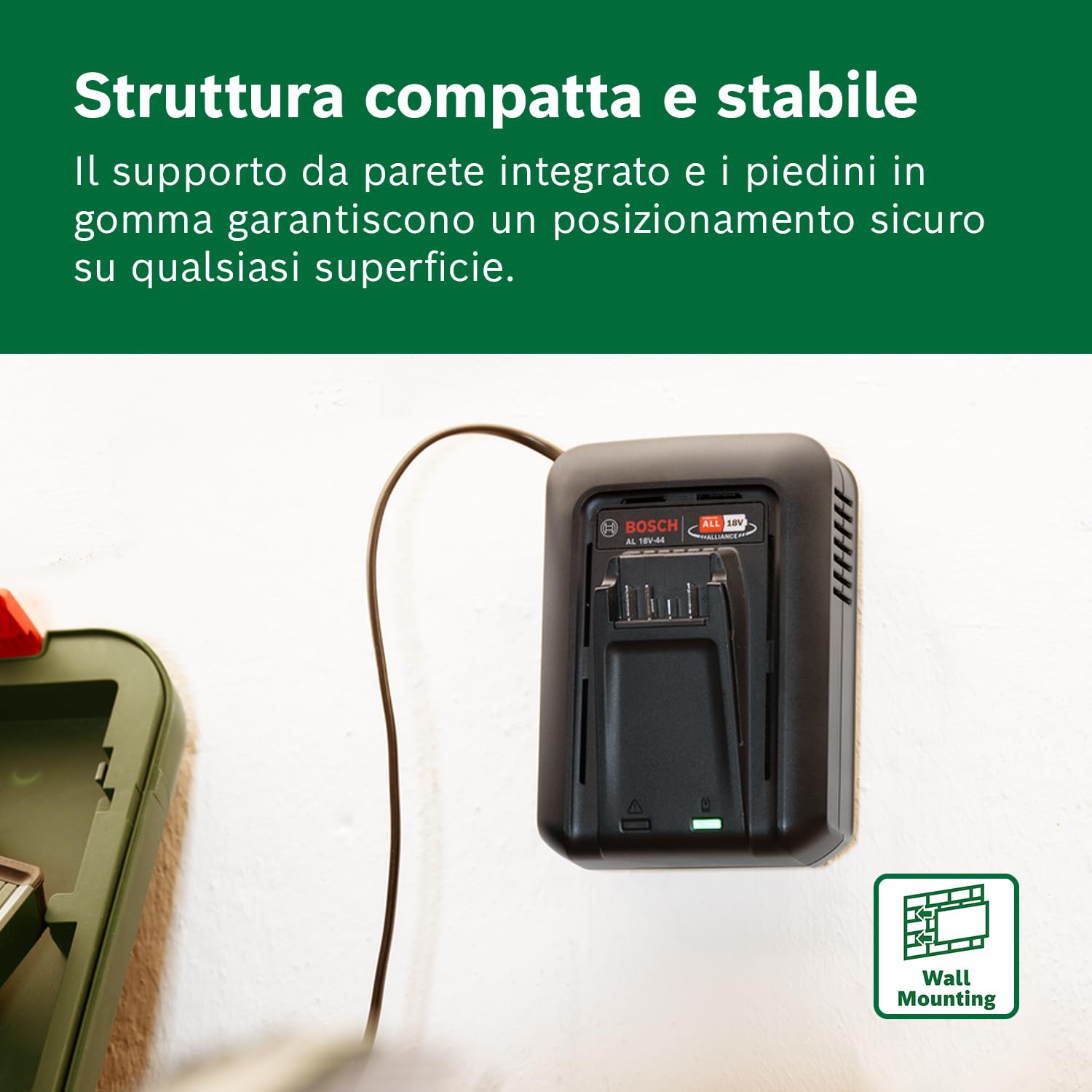 Bosch Starter Set 18V batteria 4,0Ah caricabatteria