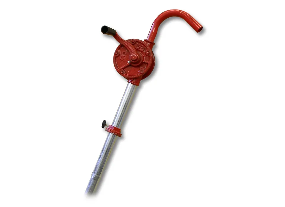Wiltec pompa travaso gasolio manuale 22 l/min aspirazione 1 m