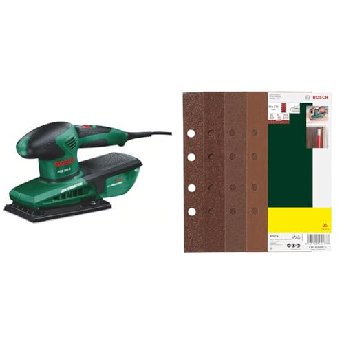 Bosch PSS 200 A Levigatrice Orbitale con Valigetta