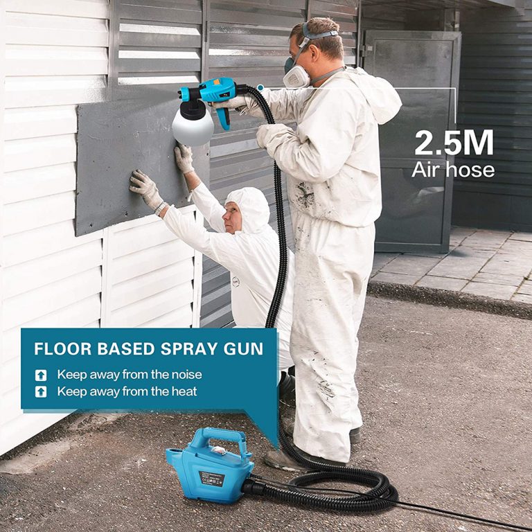 Tilswall Pistola a Spruzzo HVLP 800W 3 Ugelli 1200ml/min