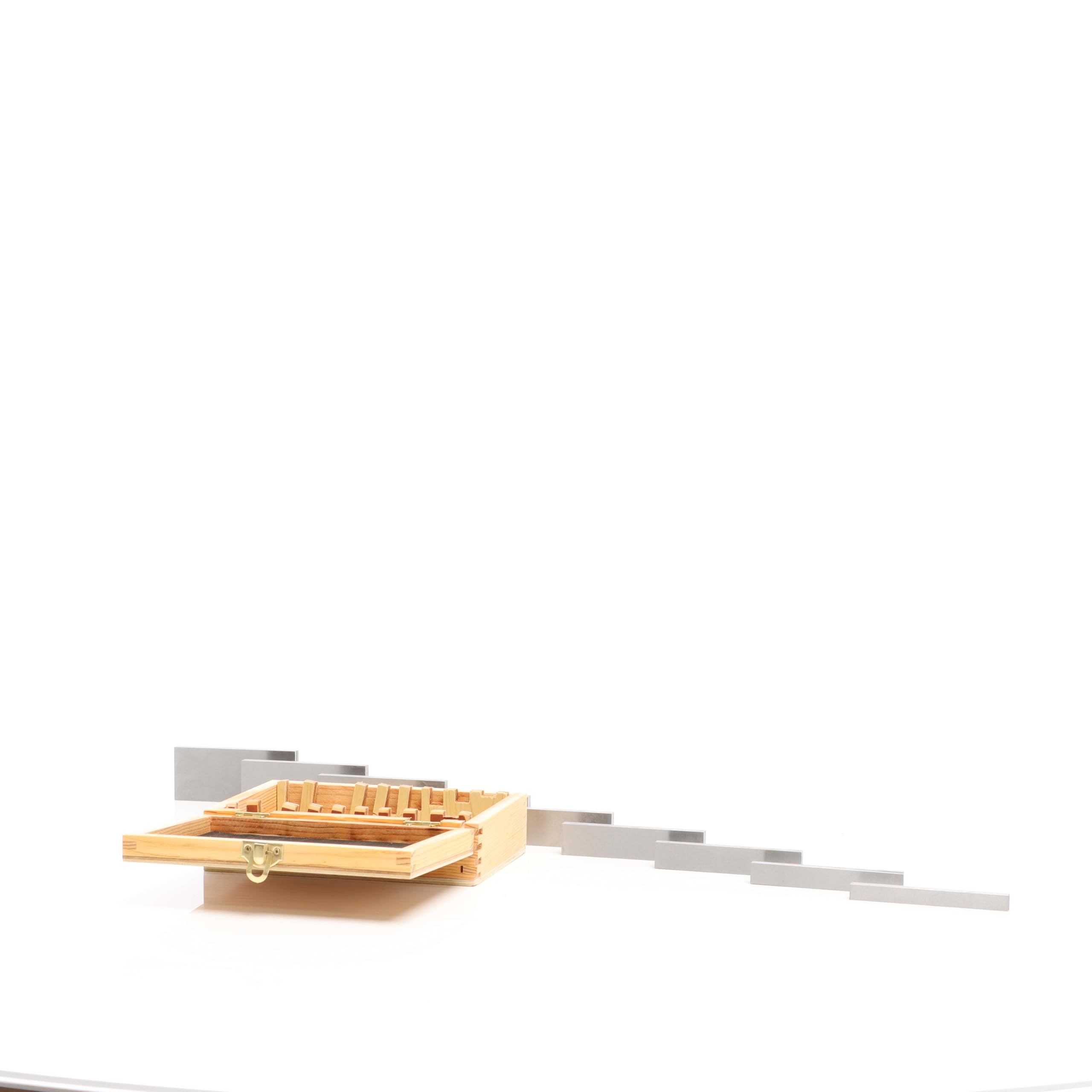 Wiltec set barre parallele 100mm 18 pezzi acciaio