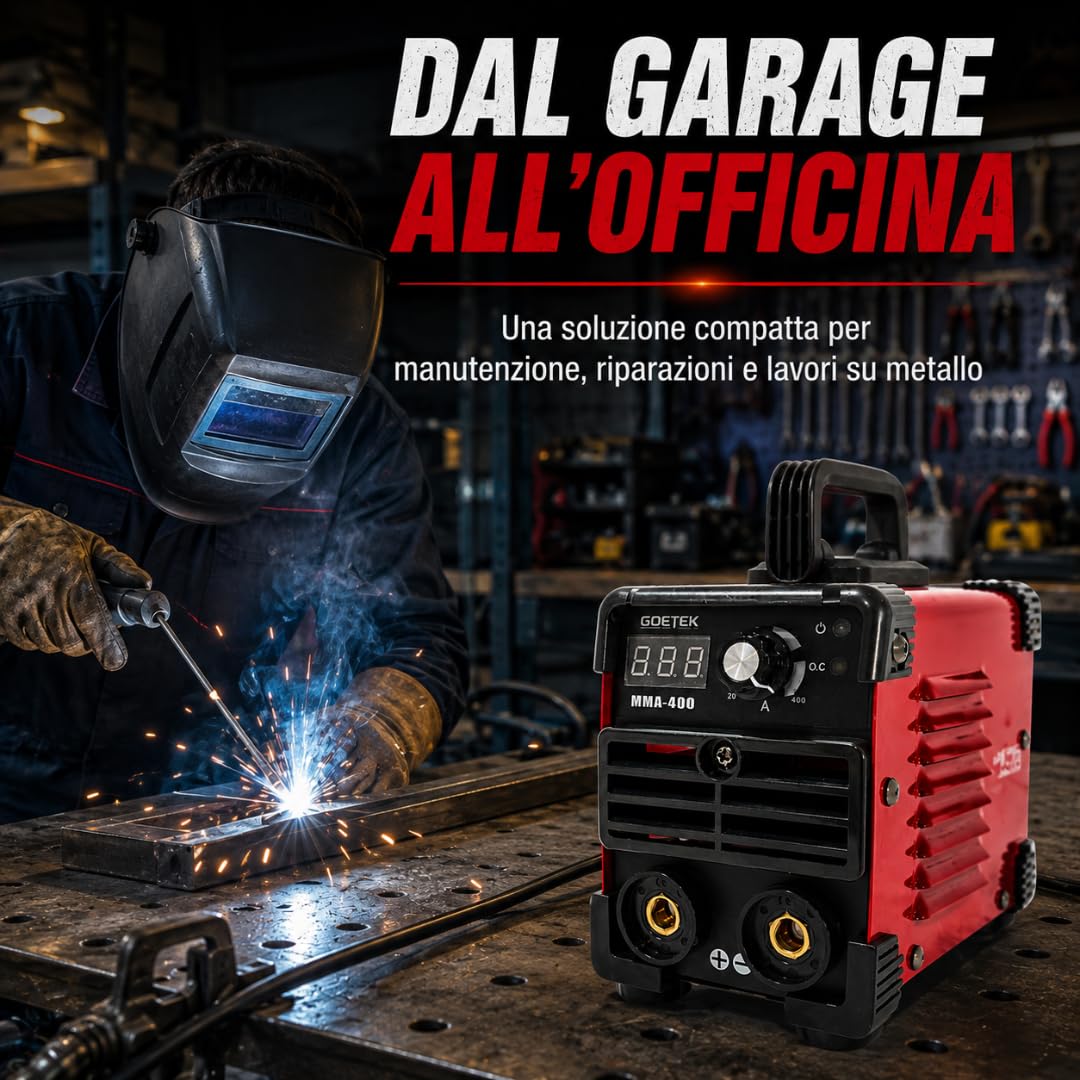 De Rosa Shop saldatrice inverter 400A MMA Lift TIG