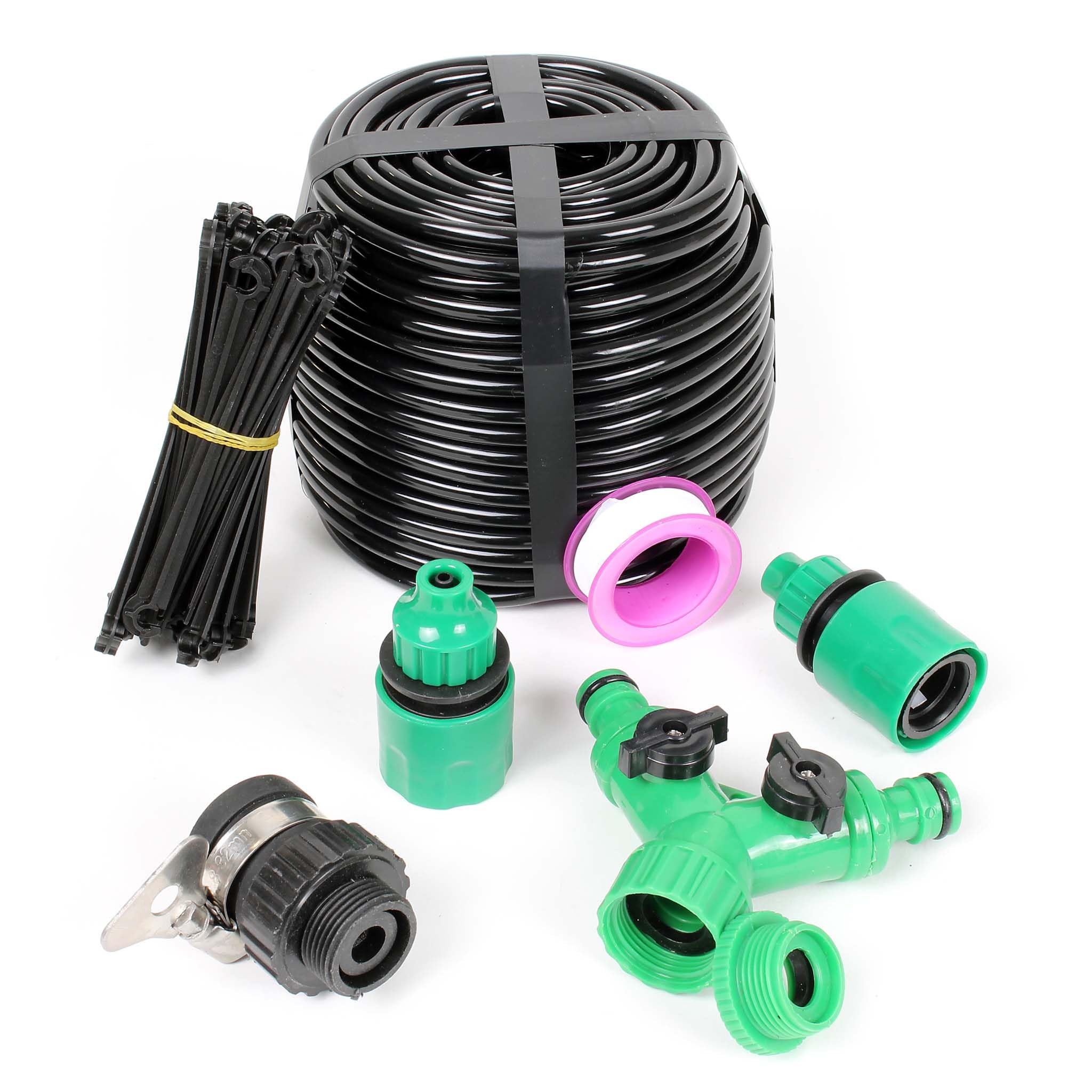 Wiltec Sistema Irrigazione a Goccia 40 m Microirrigazione