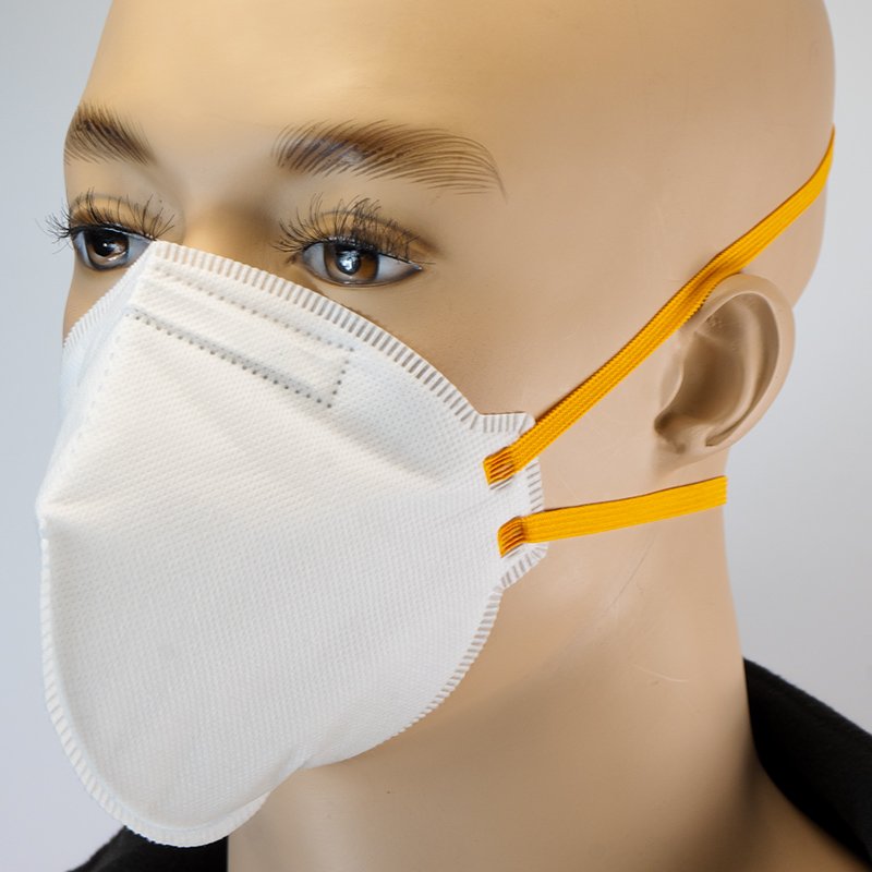 Bormann maschera protezione FFP1 pieghevole antipolvere