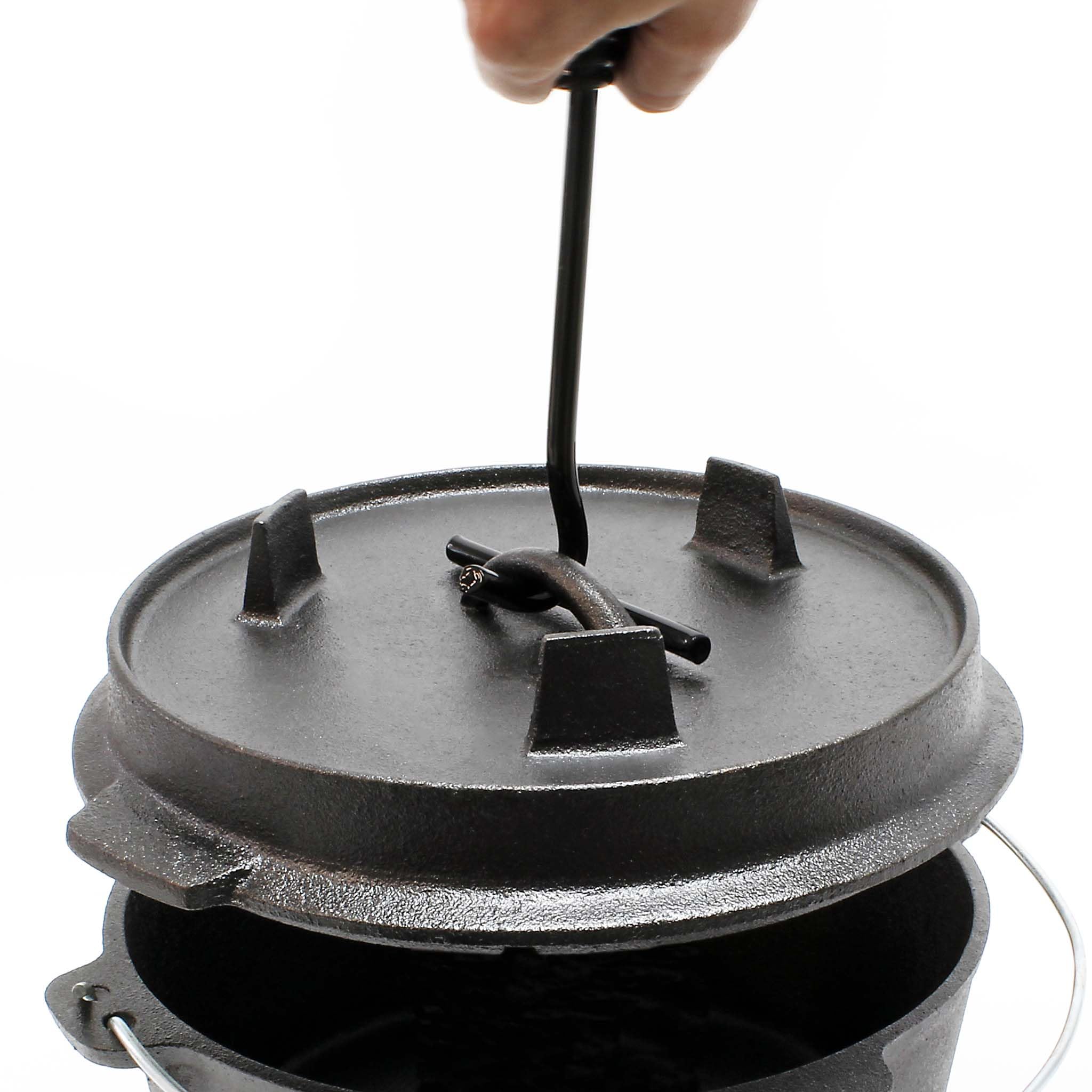 Wiltec Forno Olandese Dutch Oven Ghisa 9 L Sottopentola