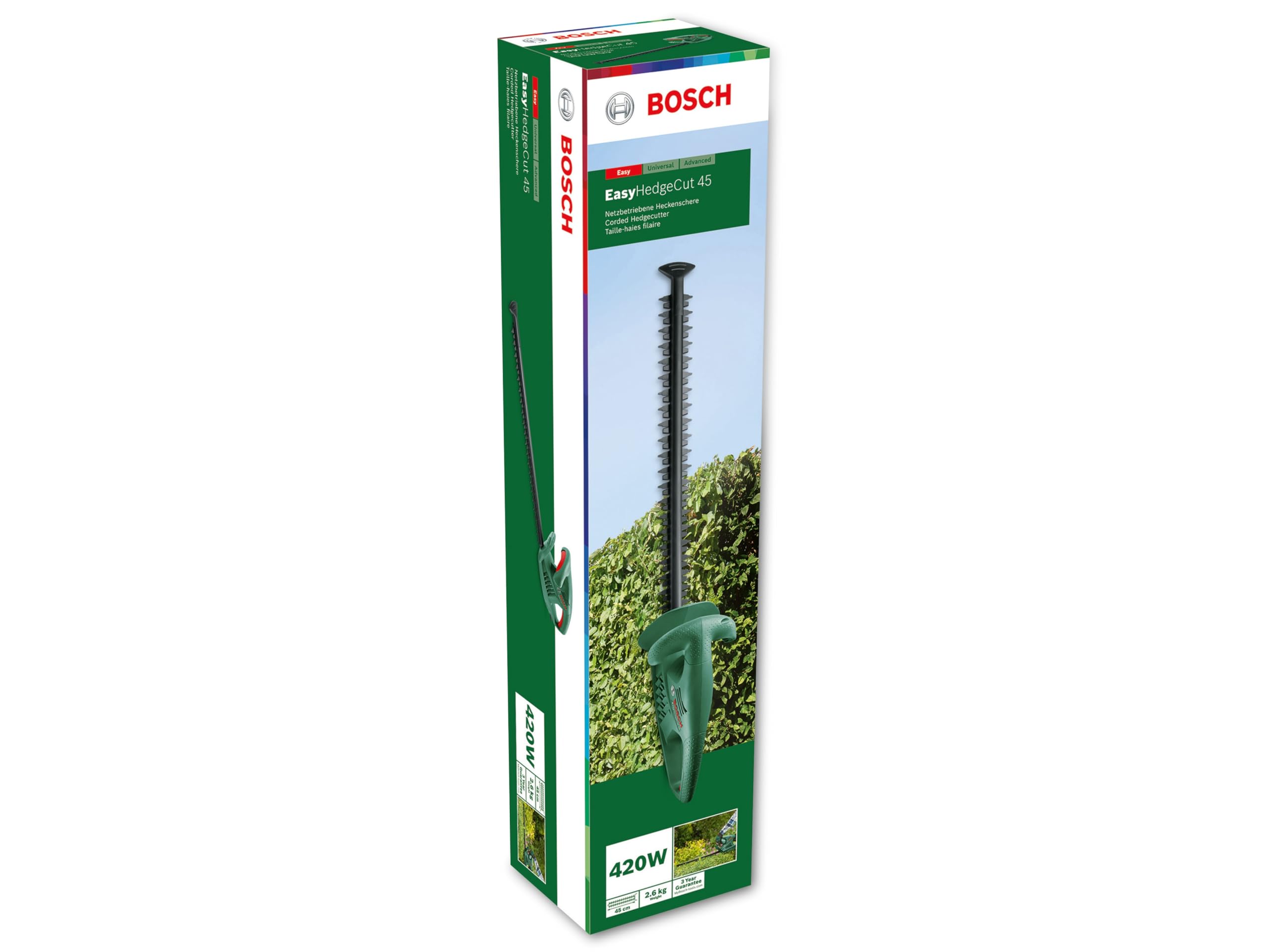 Bosch EasyHedgeCut 45 Tagliasiepi Elettrico 420W