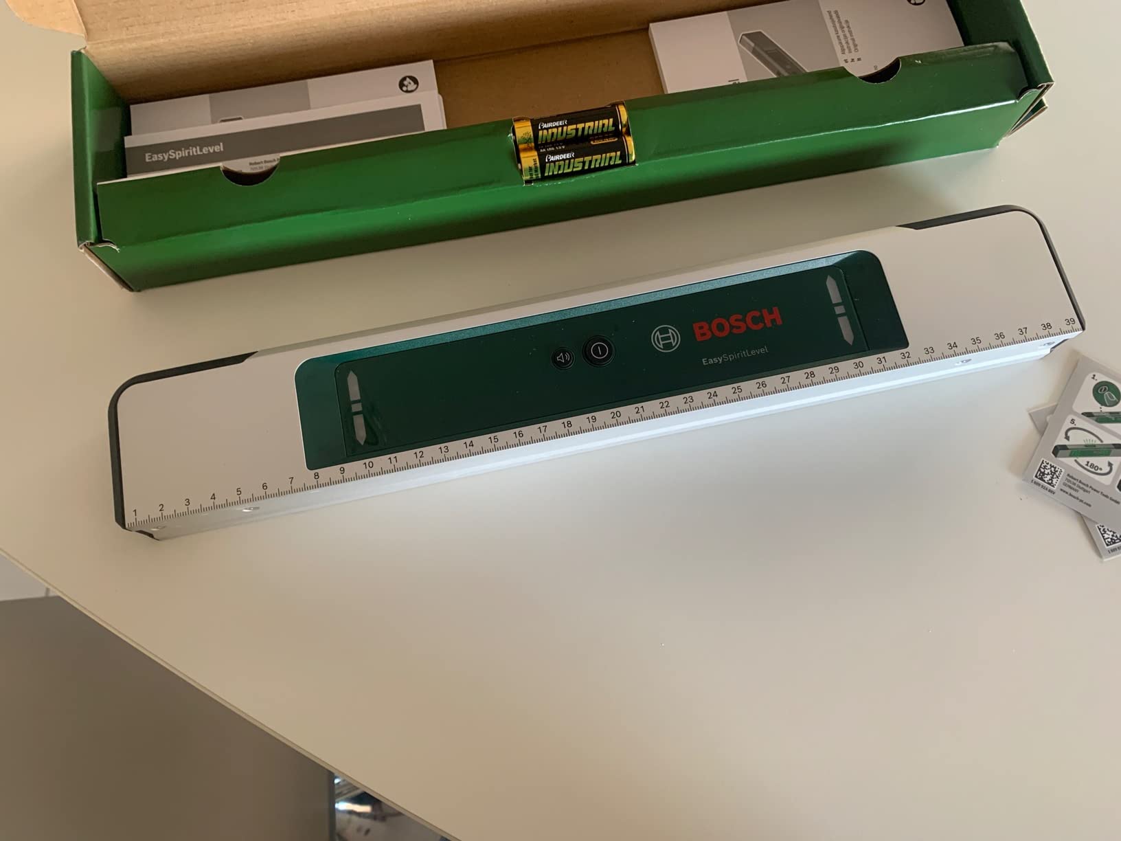 Bosch EasySpiritLevel Livella Laser Verde Cartone E-Commerce