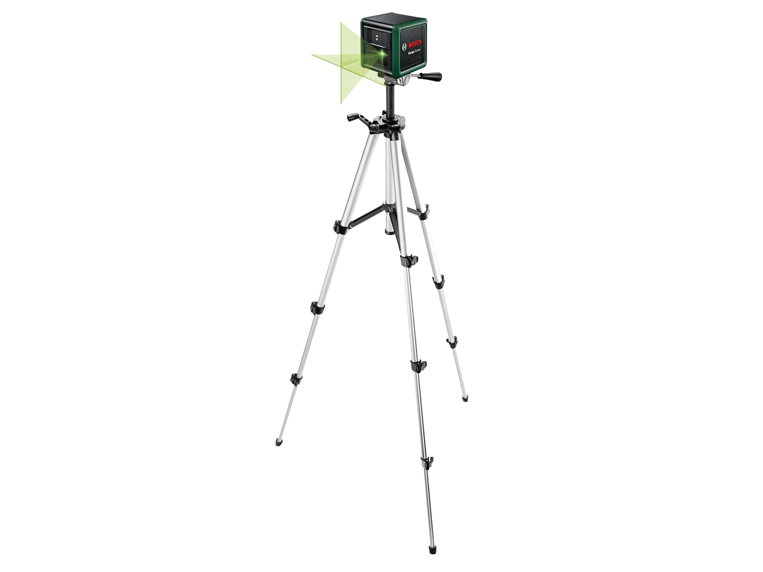 Bosch Quigo Green Livella Laser a Croce con Treppiede