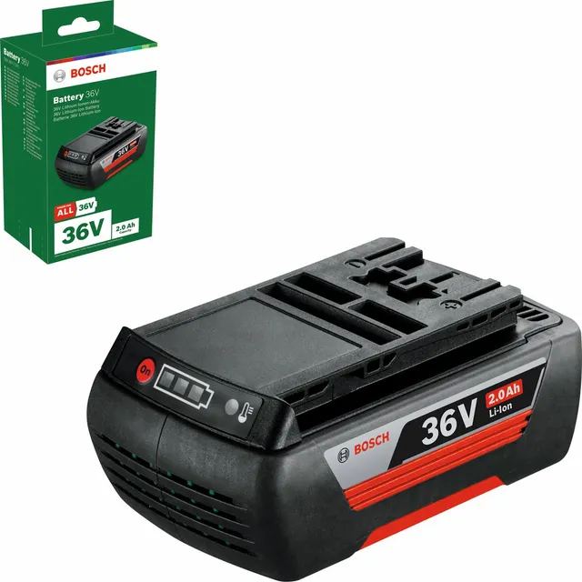 Bosch GBA 36V Batteria 2,0 Ah Litio