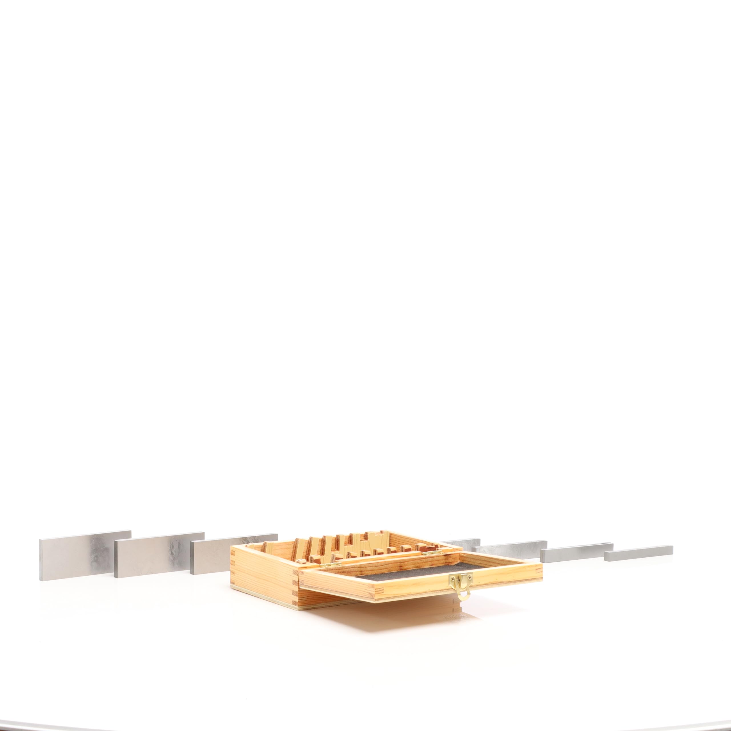Wiltec set barre parallele 100mm 18 pezzi acciaio