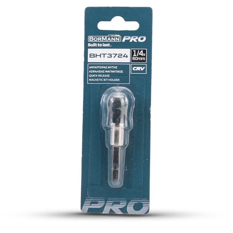 Bormann portainserti magnetico 1/4"x60 mm CrV