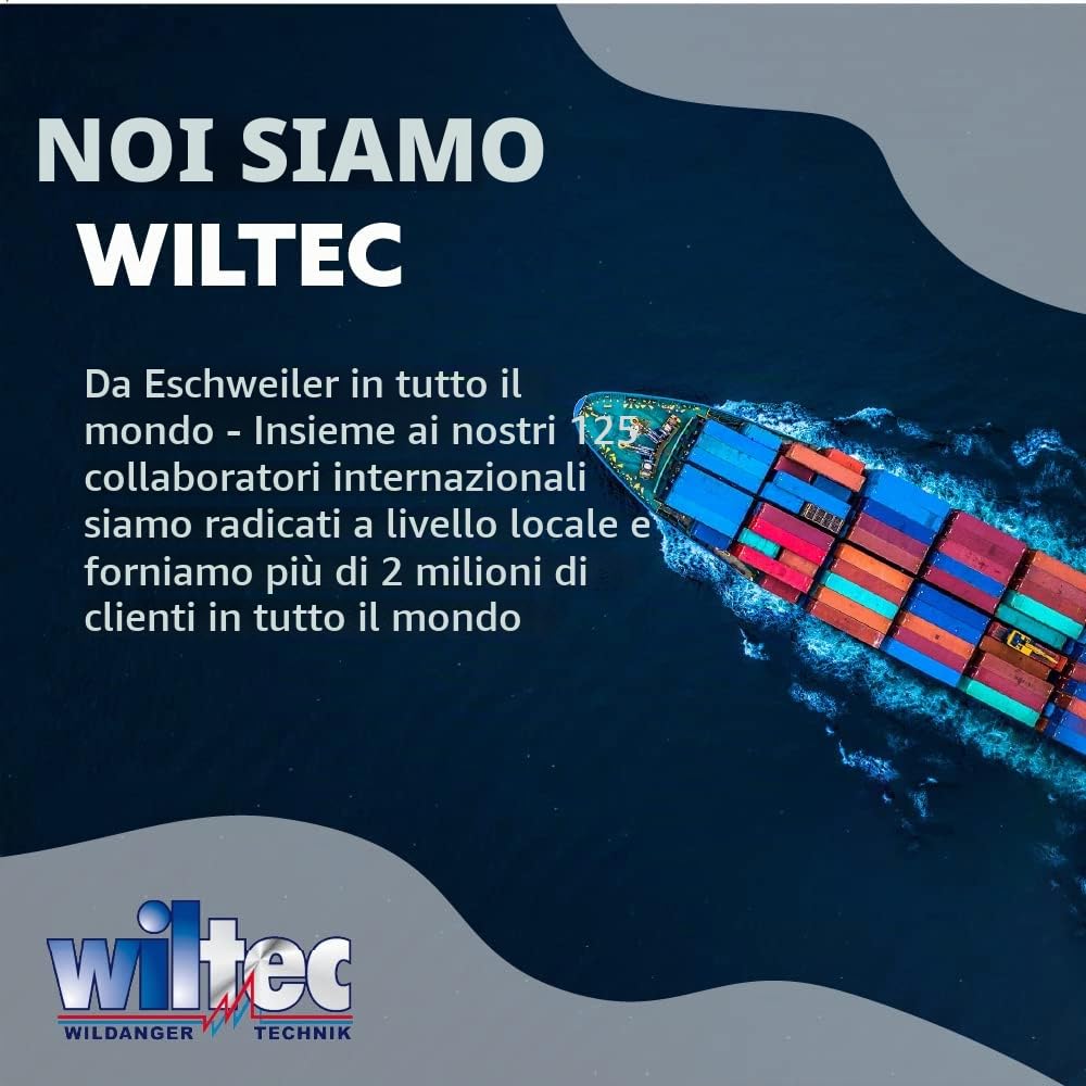 Wiltec HSS set 25 punte elicoidali 1-13 mm per metallo