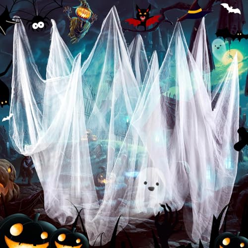 Wzone telo Halloween bianco spaventoso 215x500 cm