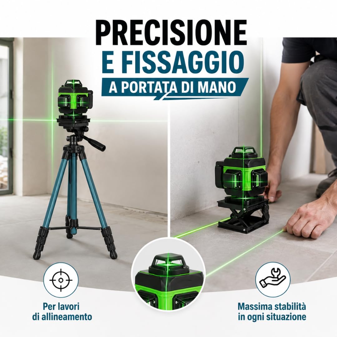 De Rosa Shop Kit 3 in 1 miscelatore 1600W laser 4D