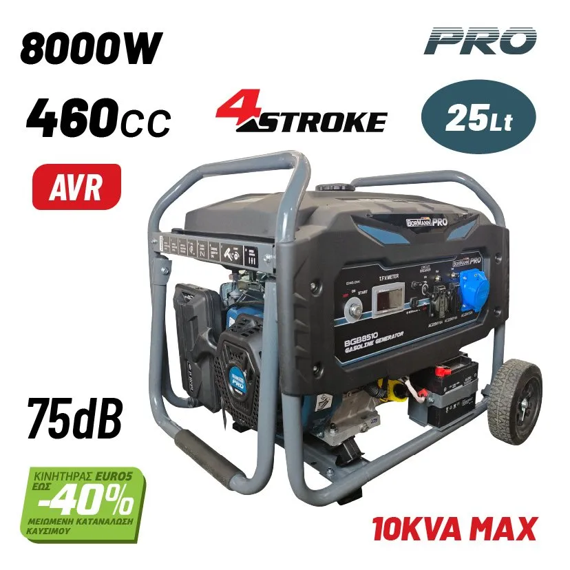 Bormann Pro Generatore Corrente BGB8510 7800W