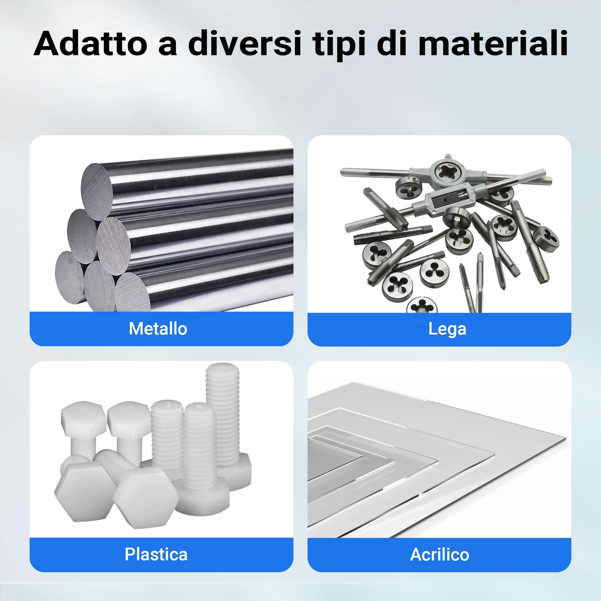 Wiltec Lucidatrice 750W doppia dischi 200 mm banco