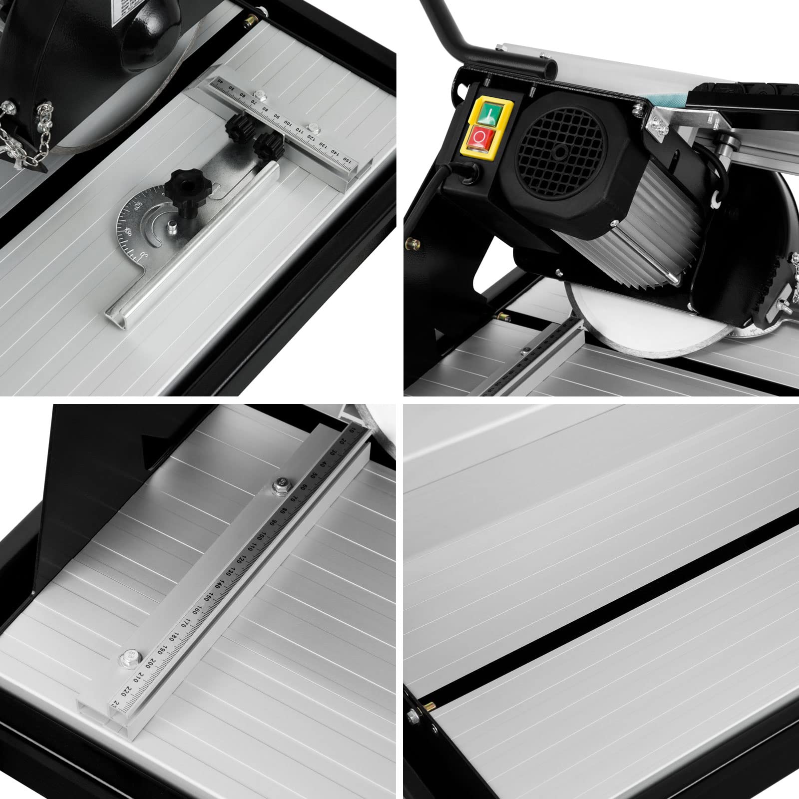 EBERTH Tagliapiastrelle Elettrico 800W Disco 230mm Taglio 900mm