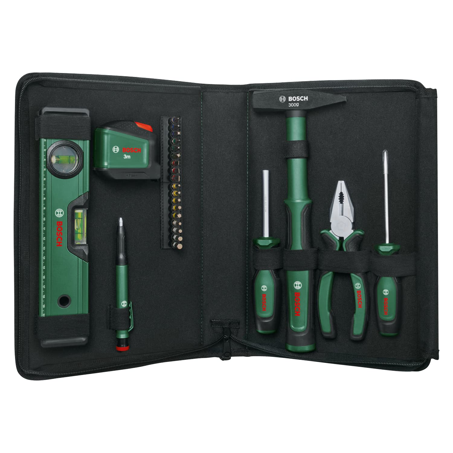 Bosch Universal Set Utensili Manuali 25 Pezzi in Borsa