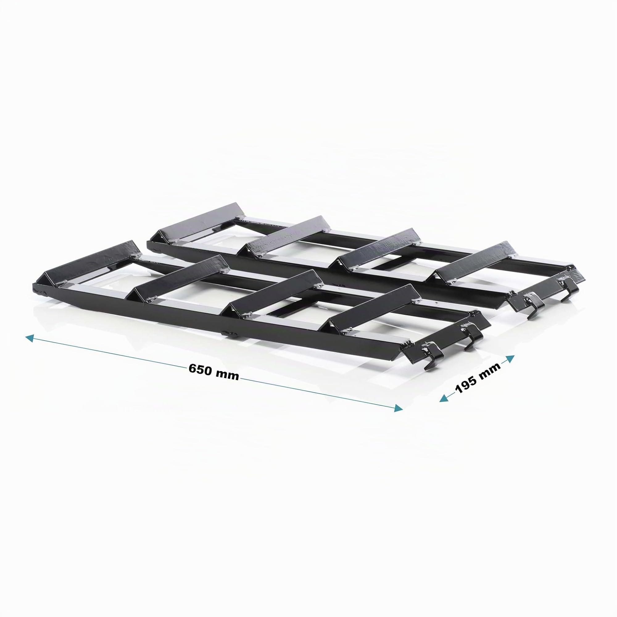 Wiltec Set 2 Rampe Carico 2T 915mm con Prolunga