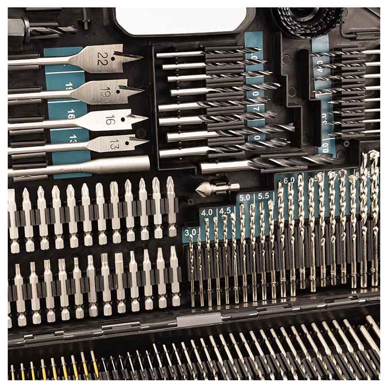 Bormann Pro set punte trapano HSS titanio completo