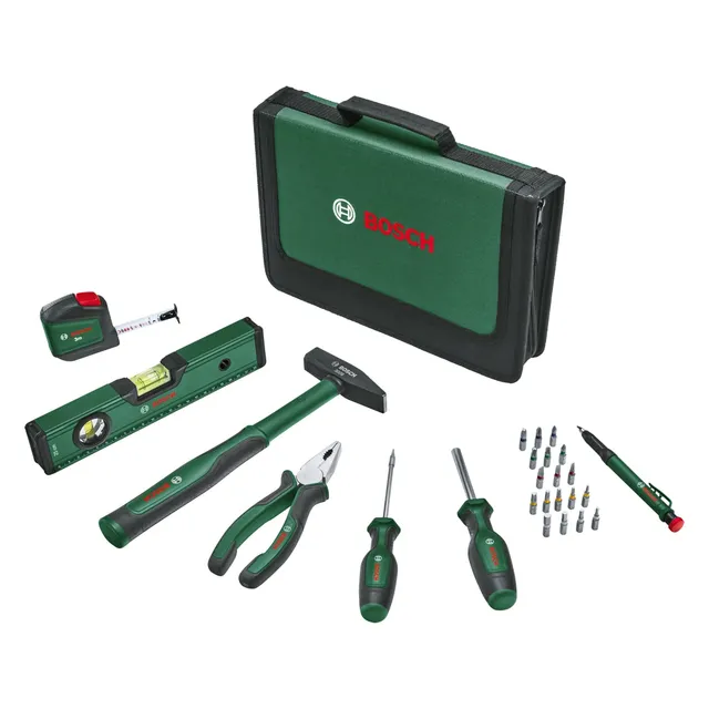 Bosch Universal Set Utensili Manuali 25 Pezzi in Borsa
