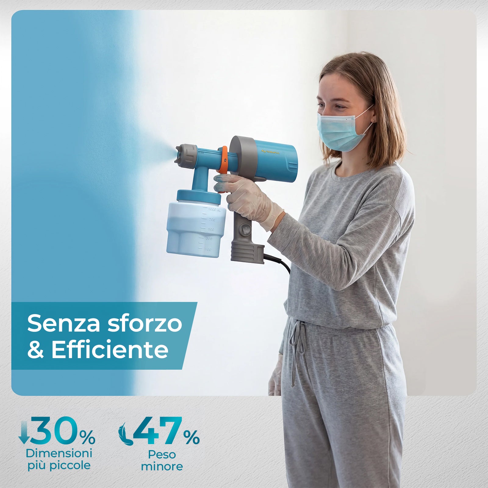 Tilswall Shark 600 Pistola a Spruzzo 1,19 kg