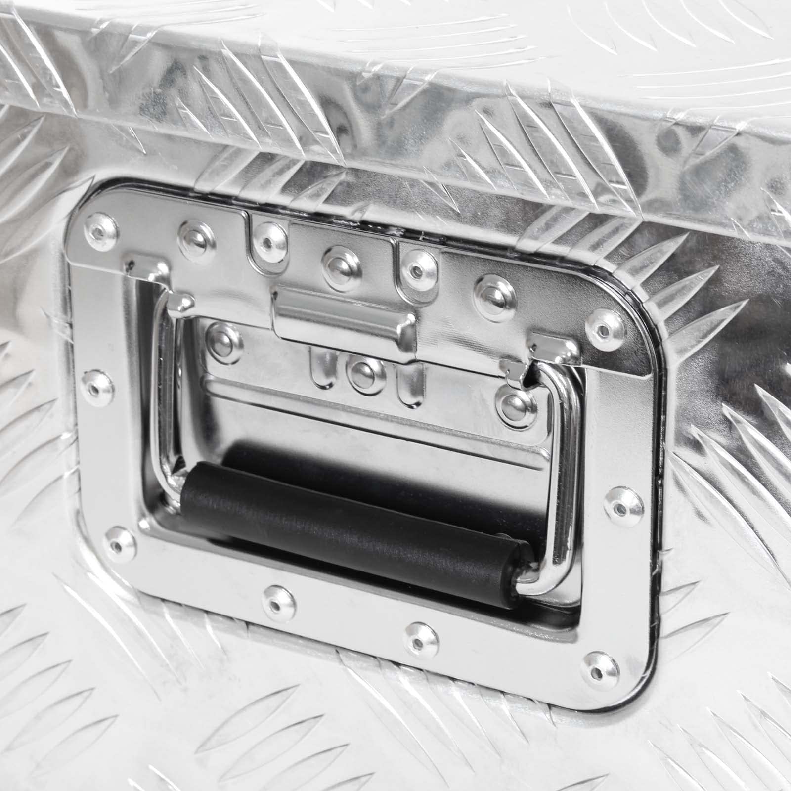 Wiltec XPOtool Cassetta Alluminio 50,8cm Silver con Chiave
