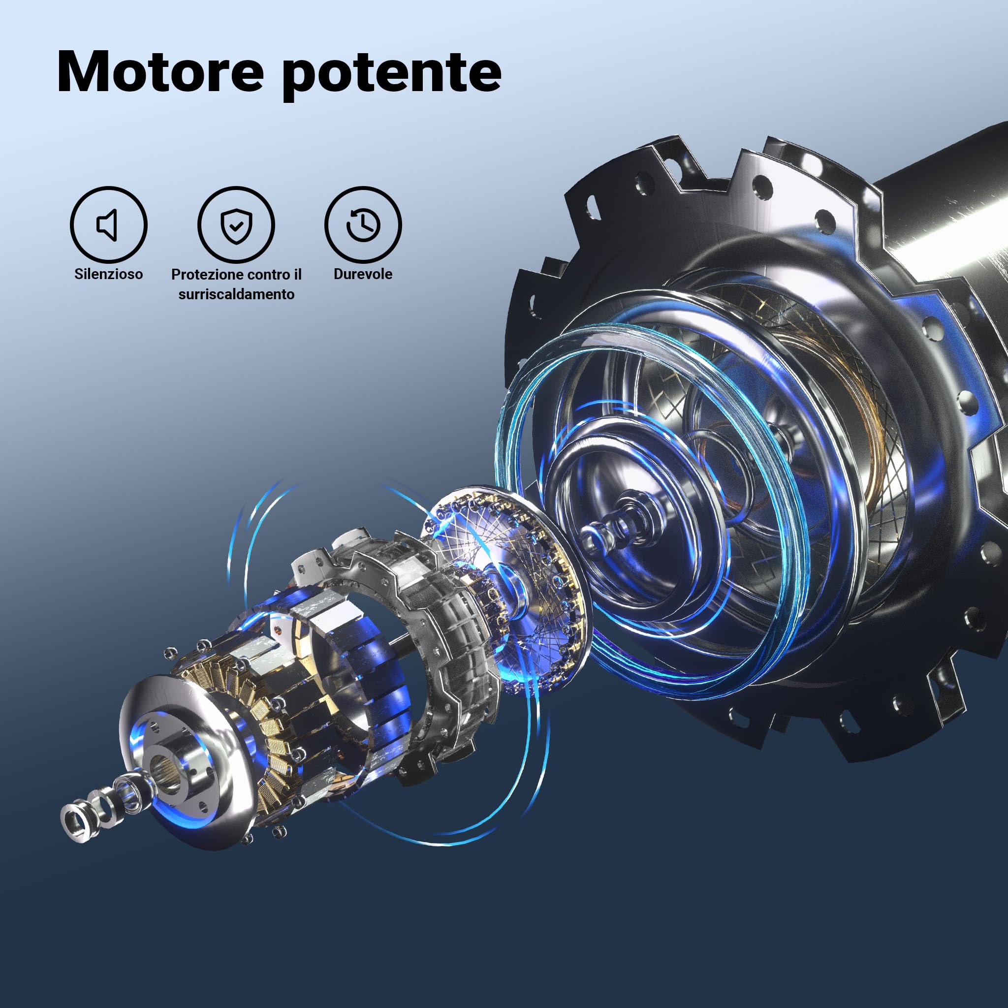Wiltec Pompa Sommersa Acque Nere 1100W 15000 l/h