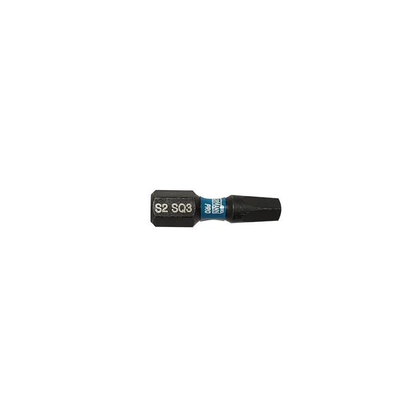 Bormann X-PRO SQ3x25mm inserti quadro 2pz S2