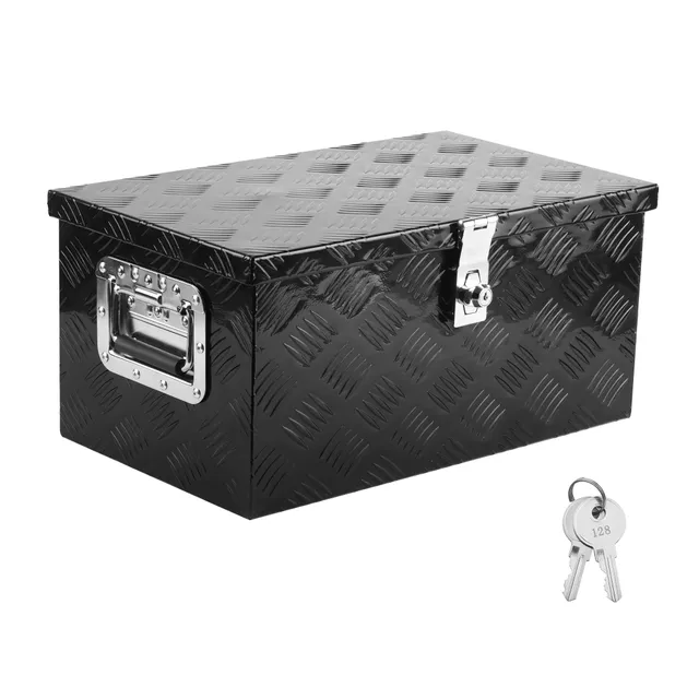 XPOtool Cassetta Portattrezzi Alluminio 50,8 cm Nera Chiave