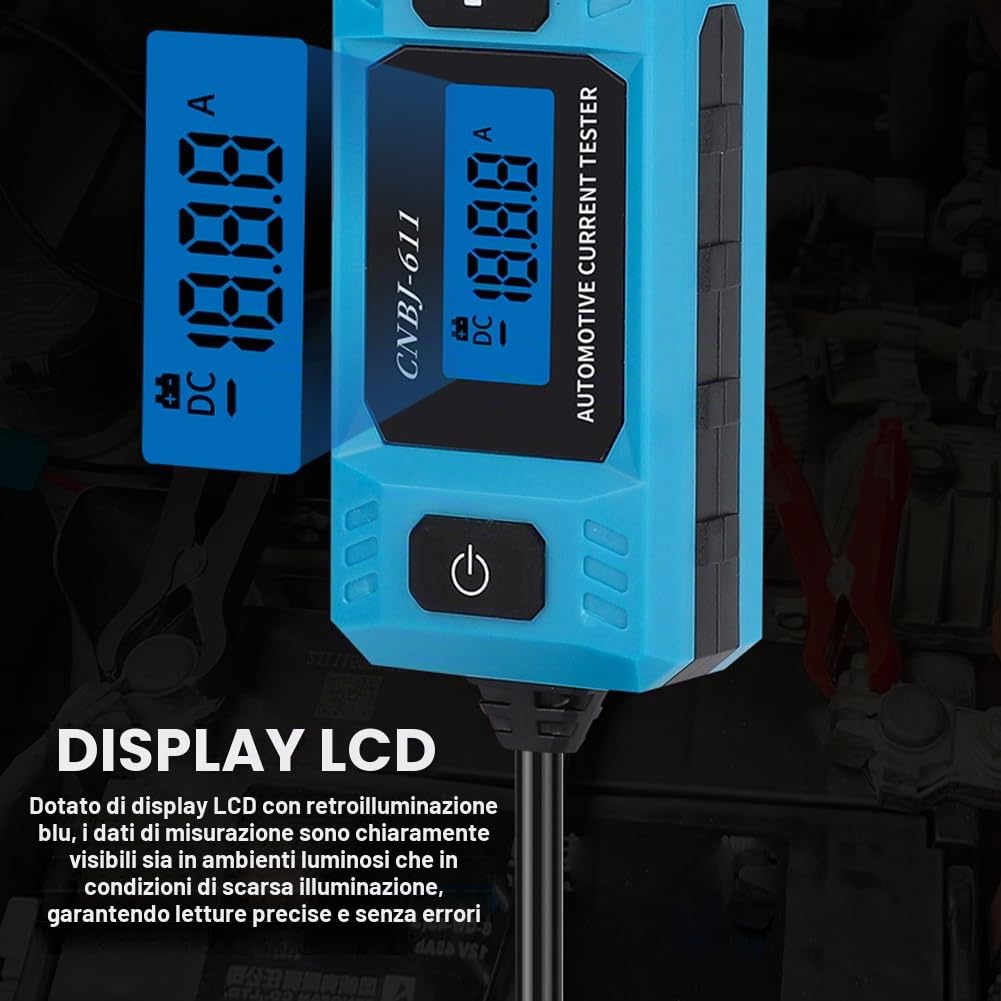 Weytoll CNBJ-611 Tester Fusibili Auto LCD Luce