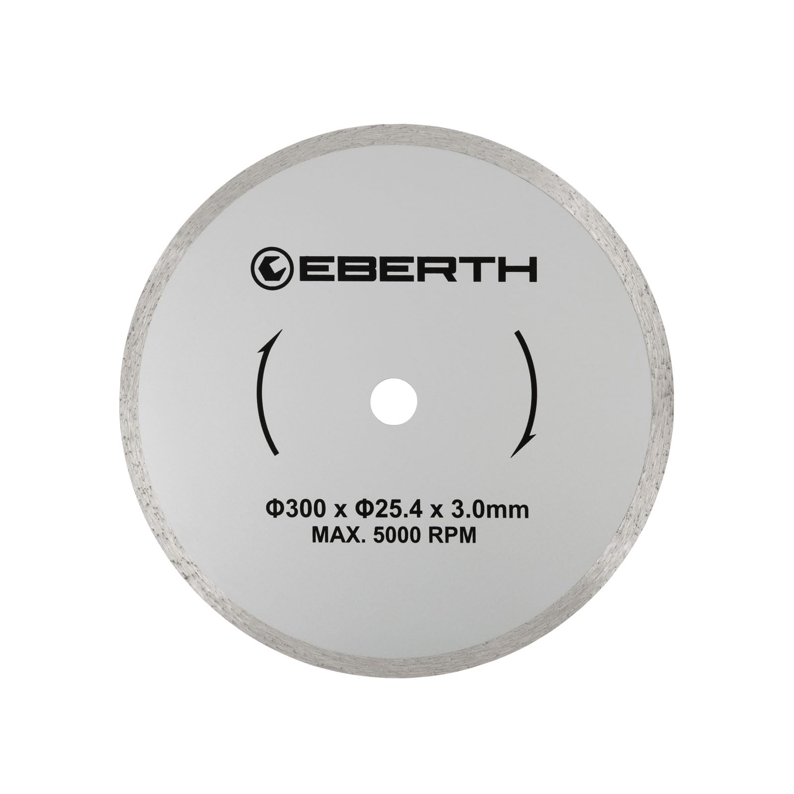 EBERTH Disco diamantato 800x25,4x4,6 mm per pietra