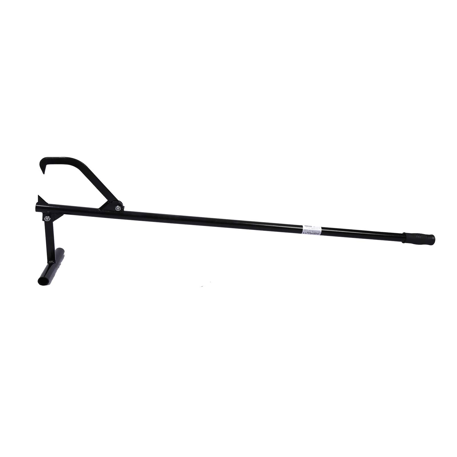 Wiltec Sollevatore Tronchi 130 cm Ø35 cm con Leva in Acciaio