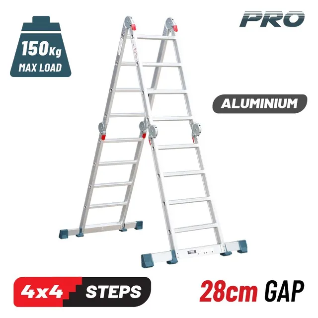 Bormann Multipurpose Ladder 4x4 scala multiuso alluminio