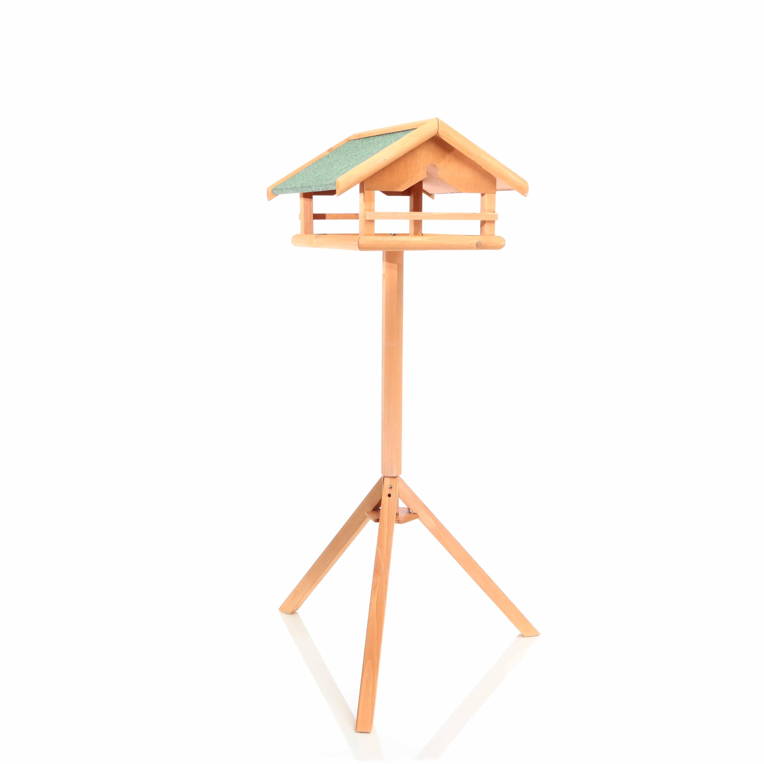 Wiltec Toboli Mangiatoia Uccelli Legno 119 cm Tipo 4