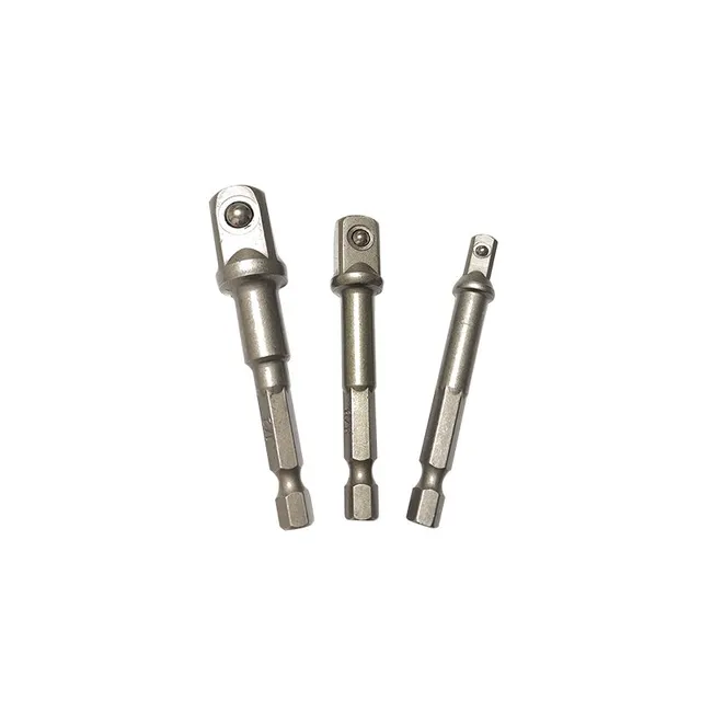 Bormann Adattatori Bussole 3 pz 1/4"-3/8"-1/2" da 65-73 mm