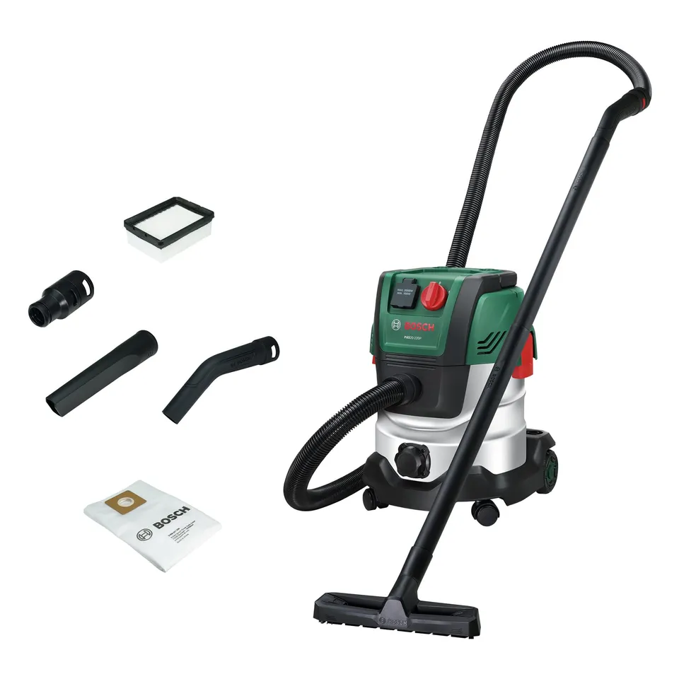 Bosch PAS20-220P aspiratore solidi-liquidi 20L 1200W 220mbar