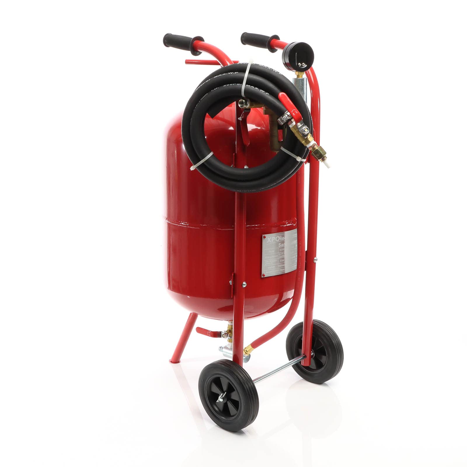 Wiltec XPOtool Sabbiatrice Portatile 38 L ad Aria Compressa