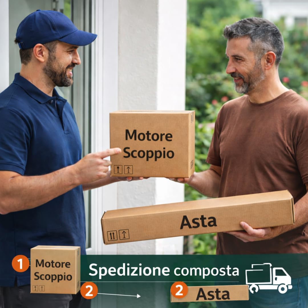 De Rosa Shop Decespugliatore a Scoppio 52cc 2 in 1