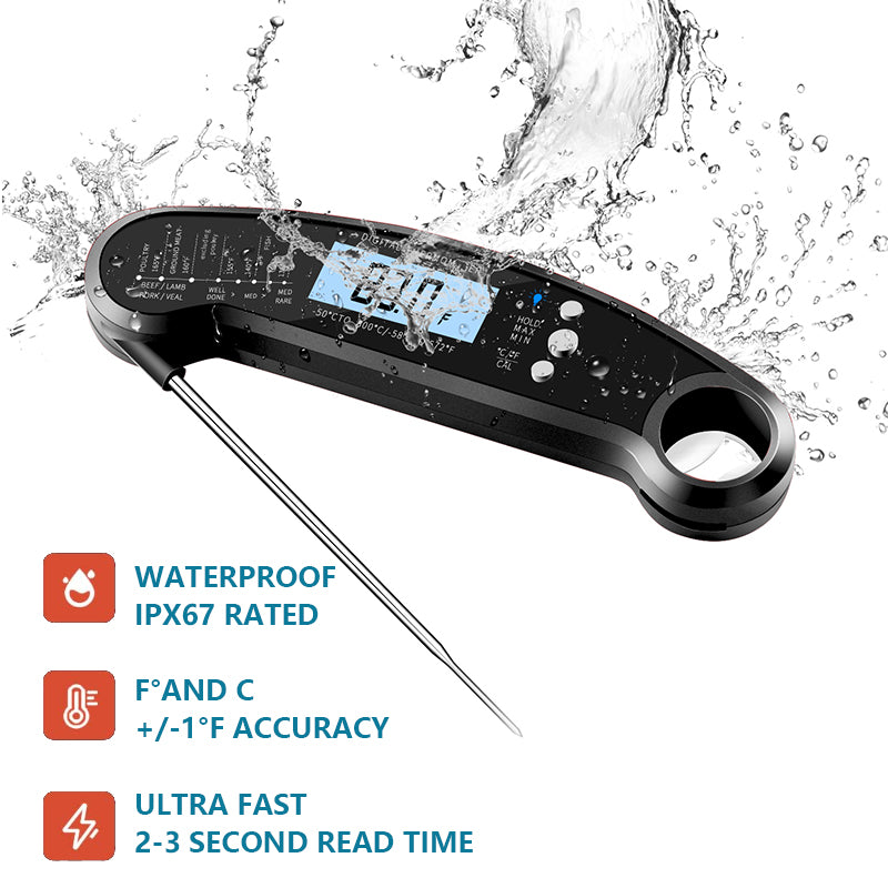 Tilswall termometro cucina digitale LCD 1 pezzo