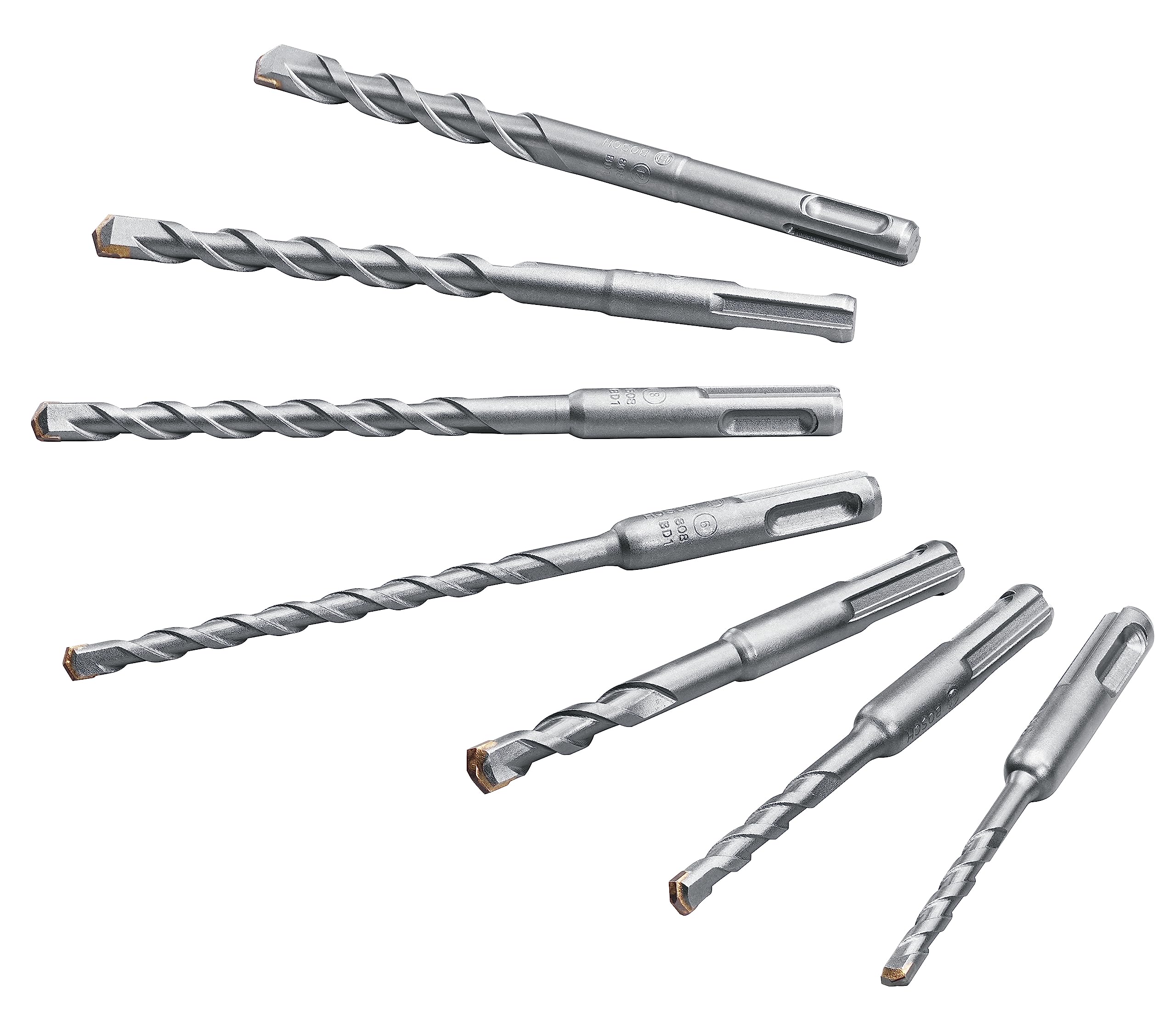 Bosch 2609255543 set 7 punte SDS-Plus 5-12 mm calcestruzzo