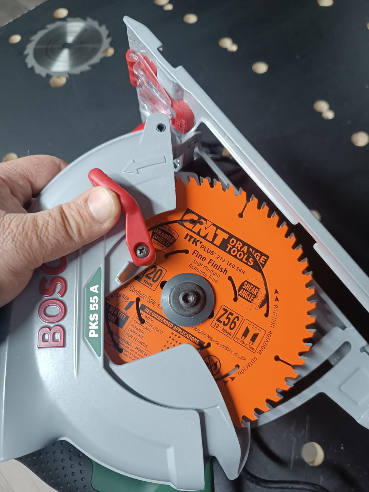 Bosch PKS 55A Sega Circolare 160mm 1200W