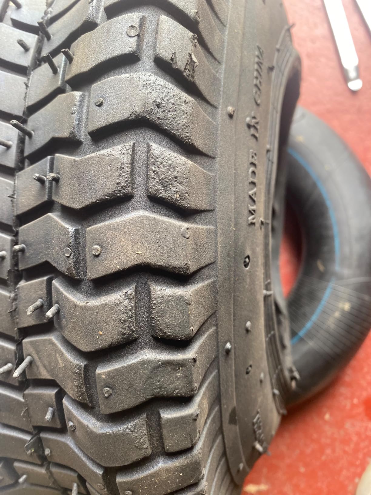 Wiltec 18x8.50-8 4PR Pneumatico Trattorino con Camera Valvola