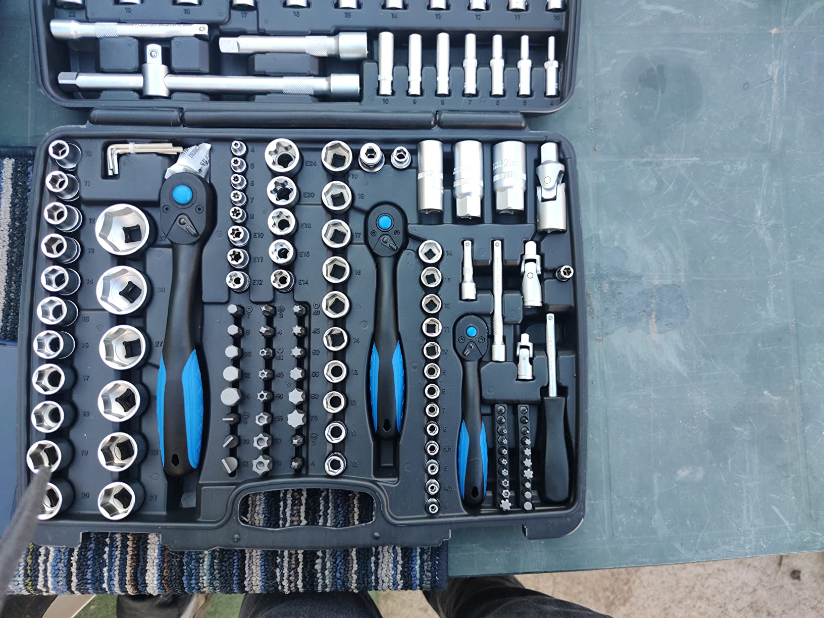 Wiltec Set Chiavi a Bussola 172 Pezzi Cricchetto