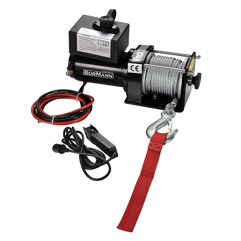 Bormann verricello elettrico 12V 1000W 1360 kg
