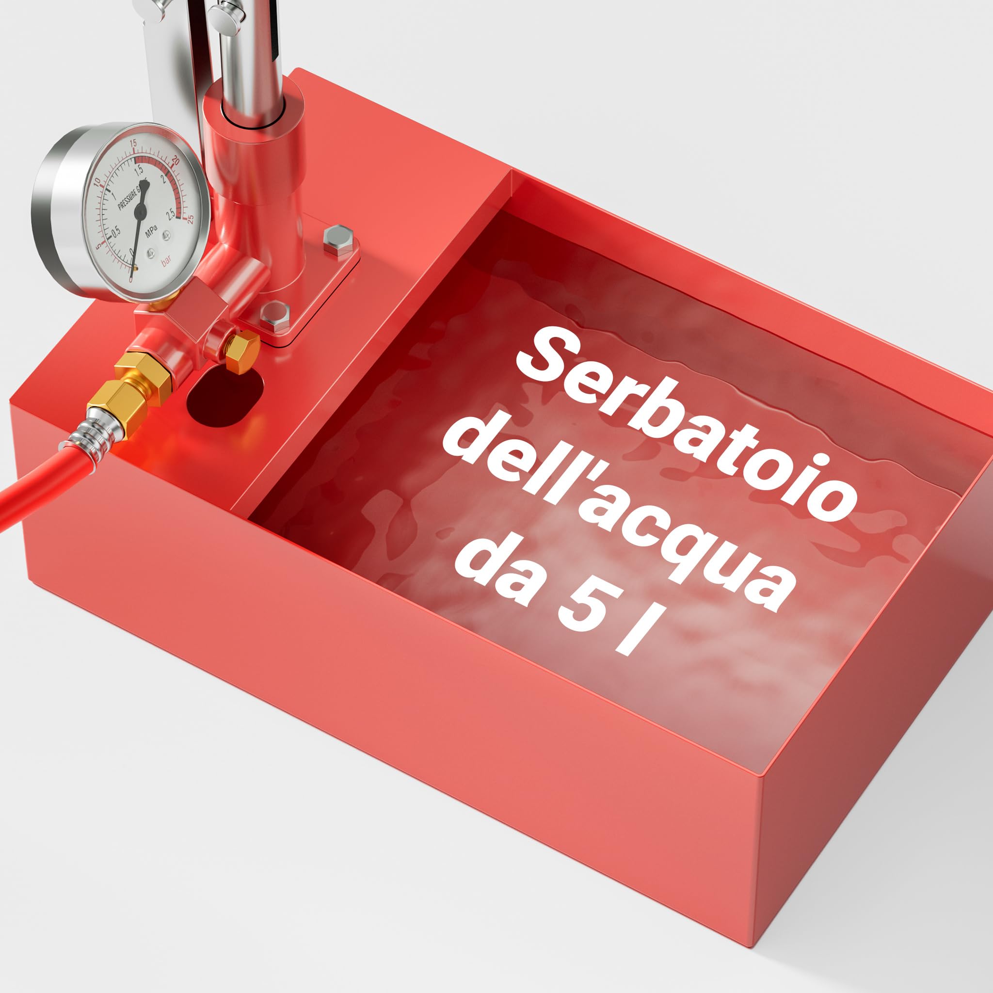 Wiltec Pompa Riempimento e Collaudo 25 Bar Manuale