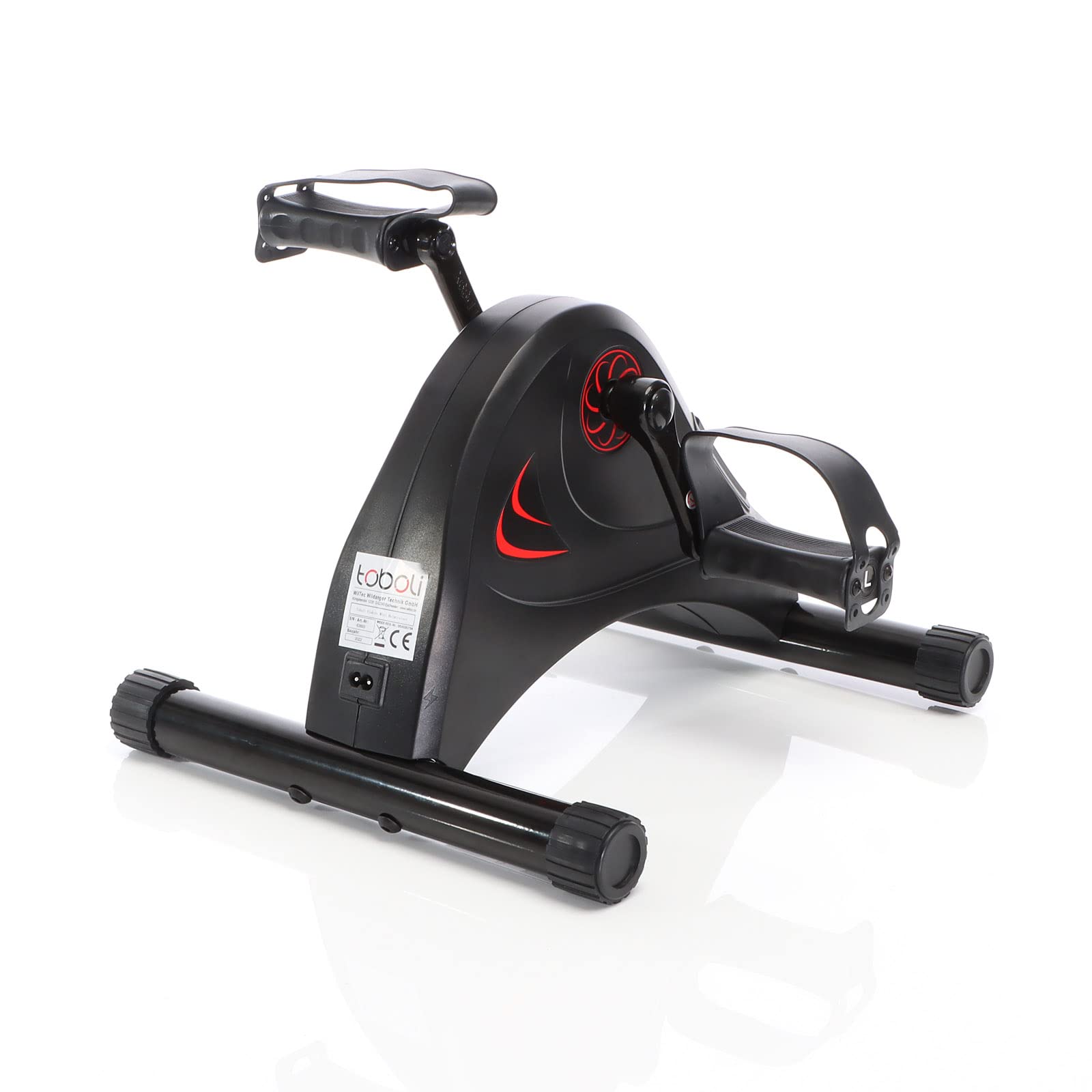 Wiltec mini cyclette elettrica 80W con display LED