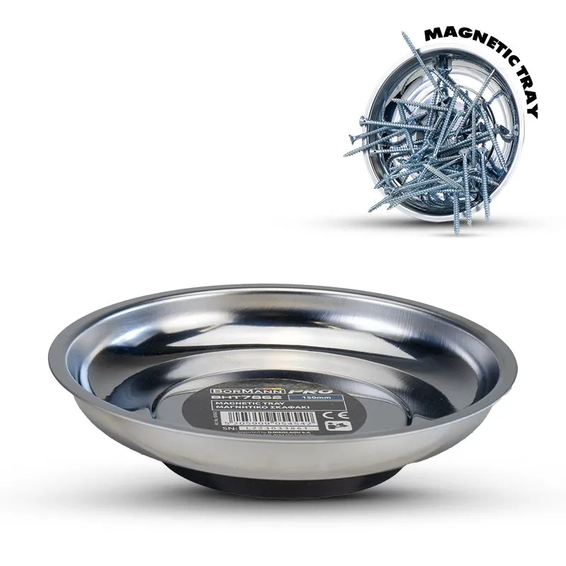 Bormann vassoio magnetico 150mm per viti e bulloni