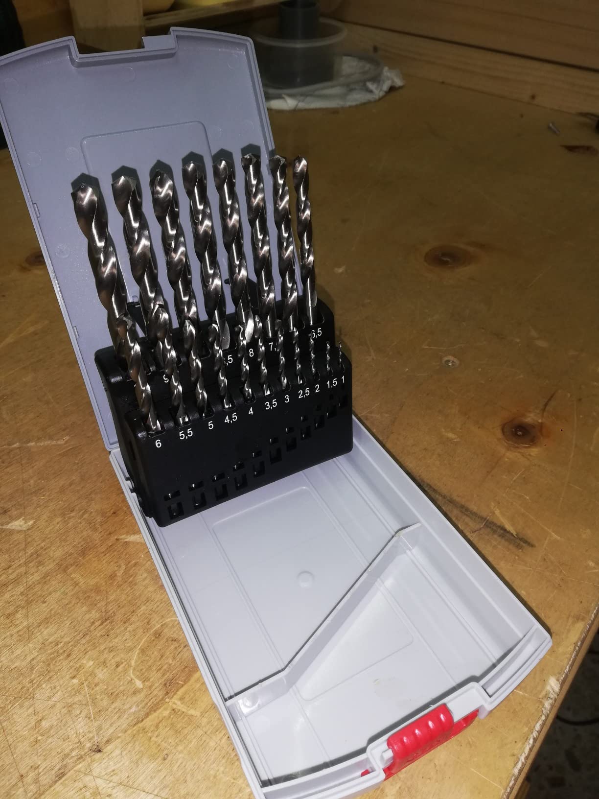 Bosch ProBox punte metallo HSS-G 19 pezzi rettificate